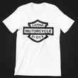 Load image into Gallery viewer, Latina Motorcycle Rider Emblem With Cuban Flag - SensibleTees