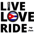 Load image into Gallery viewer, LIVE LOVE RIDE my own with Cuban Flag. - SensibleTees