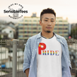 Load image into Gallery viewer, LGBTQIA PRIDE Unisex T-shirt with Chinese Flag