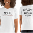 Load image into Gallery viewer, NOPE This Latina Doesn't Ride Bitch - Short-Sleeve Unisex T-Shirt