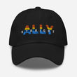 Load image into Gallery viewer, Straight ALLY for LGBTQIA Community embroidered Baseball-style cap