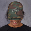 Load image into Gallery viewer, Motorcycle Girl Baseball Style Cap - SensibleTees