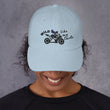 Load image into Gallery viewer, WILD Like My CURLS with Sporty Motorcycle embroidered Baseball-Style Cap