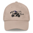 Load image into Gallery viewer, WILD Like My CURLS with Sporty Motorcycle embroidered Baseball-Style Cap
