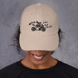 Load image into Gallery viewer, WILD Like My CURLS with Sporty Motorcycle embroidered Baseball-Style Cap