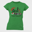 Load image into Gallery viewer, *Naughty Girl Biker...Santa's Favorite T-Shirt - SensibleTees