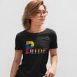 Load image into Gallery viewer, LGBTQIA PRIDE Unisex T-shirt with Colombian Flag