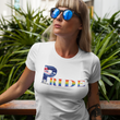 Load image into Gallery viewer, LGBTQIA PRIDE Unisex T-shirt with Australian Flag
