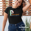 Load image into Gallery viewer, LGBTQIA PRIDE Unisex T-shirt with Mexican Flag