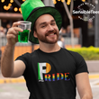 Load image into Gallery viewer, LGBTQIA PRIDE Unisex T-shirt with Irish Flag