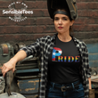 Load image into Gallery viewer, LGBTQIA PRIDE Unisex T-shirt with Puerto Rican Flag