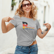 Load image into Gallery viewer, LGBTQIA PRIDE Unisex T-shirt with German Flag