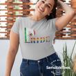 Load image into Gallery viewer, LGBTQIA PRIDE Unisex T-shirt with Mexican Flag