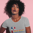 Load image into Gallery viewer, LGBTQIA PRIDE Unisex T-shirt with Dominican Flag
