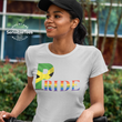 Load image into Gallery viewer, LGBTQIA PRIDE Unisex T-shirt with Jamaican Flag