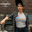 Load image into Gallery viewer, LGBTQIA PRIDE Unisex T-shirt with Puerto Rican Flag