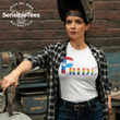 Load image into Gallery viewer, LGBTQIA PRIDE Unisex T-shirt with Puerto Rican Flag