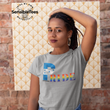 Load image into Gallery viewer, LGBTQIA PRIDE Unisex T-shirt with Honduran Flag