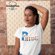 Load image into Gallery viewer, LGBTQIA PRIDE Unisex T-shirt with Honduran Flag