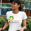 Load image into Gallery viewer, LGBTQIA PRIDE Unisex T-shirt with Jamaican Flag