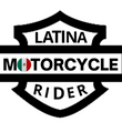 Load image into Gallery viewer, Latina Motorcycle Rider Emblem With Mexican Flag - SensibleTees