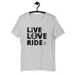 Load image into Gallery viewer, *LIVE LOVE RIDE my own with Mexican Flag - SensibleTees