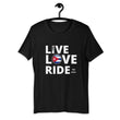 Load image into Gallery viewer, *LIVE LOVE RIDE my own with Cuban Flag. - SensibleTees