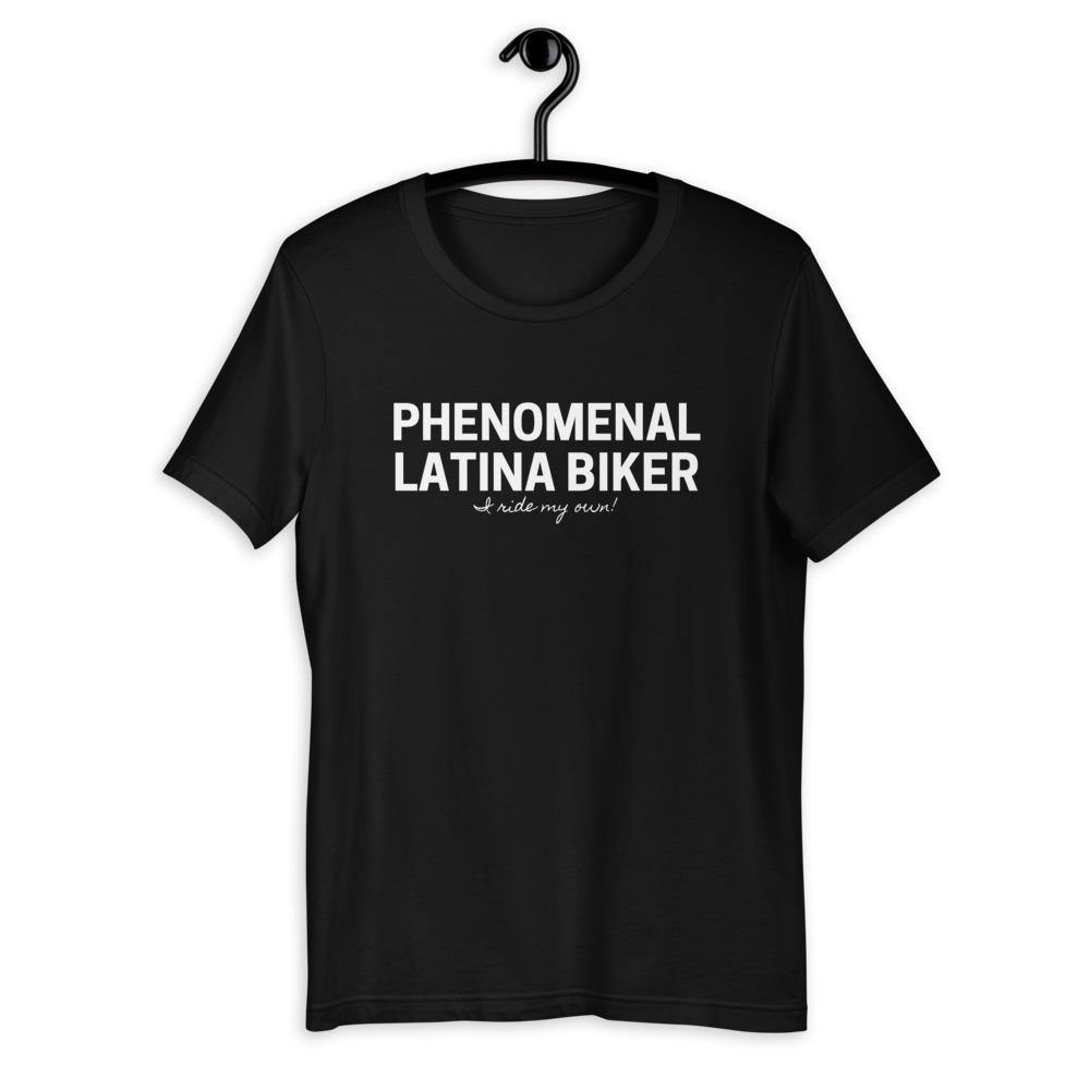 PHENOMENAL Latina Biker FEMALE BIKER SHIRT – SensibleTees