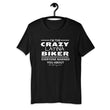 Load image into Gallery viewer, *I'm the Crazy LATINA Biker-Everyone warned you about-I ride my own! - SensibleTees