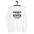 Load image into Gallery viewer, I'm the Crazy LATINA Biker-Everyone warned you about-I Ride My Own! - SensibleTees