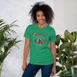 Load image into Gallery viewer, Believe... Christmas T-shirt with Motorcycle Wish - SensibleTees
