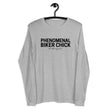 Load image into Gallery viewer, PHENOMENAL Biker Chick - I Ride My Own! Long Sleeve Shirt - SensibleTees