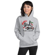 Load image into Gallery viewer, Naughty Girl Biker...Santa's Favorite - Hoodie - SensibleTees