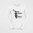 Load image into Gallery viewer, The Future is Female - I ride my own - Motorcycle Long sleeve T-shirt - SensibleTees
