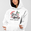 Load image into Gallery viewer, Naughty Girl Biker...Santa's Favorite - Hoodie - SensibleTees