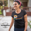 Load image into Gallery viewer, LGBTQIA PRIDE Unisex T-shirt with Indian Flag