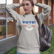 Load image into Gallery viewer, Vote! Tell Them Ruth Sent You ... Crewneck Sweatshirt - SensibleTees