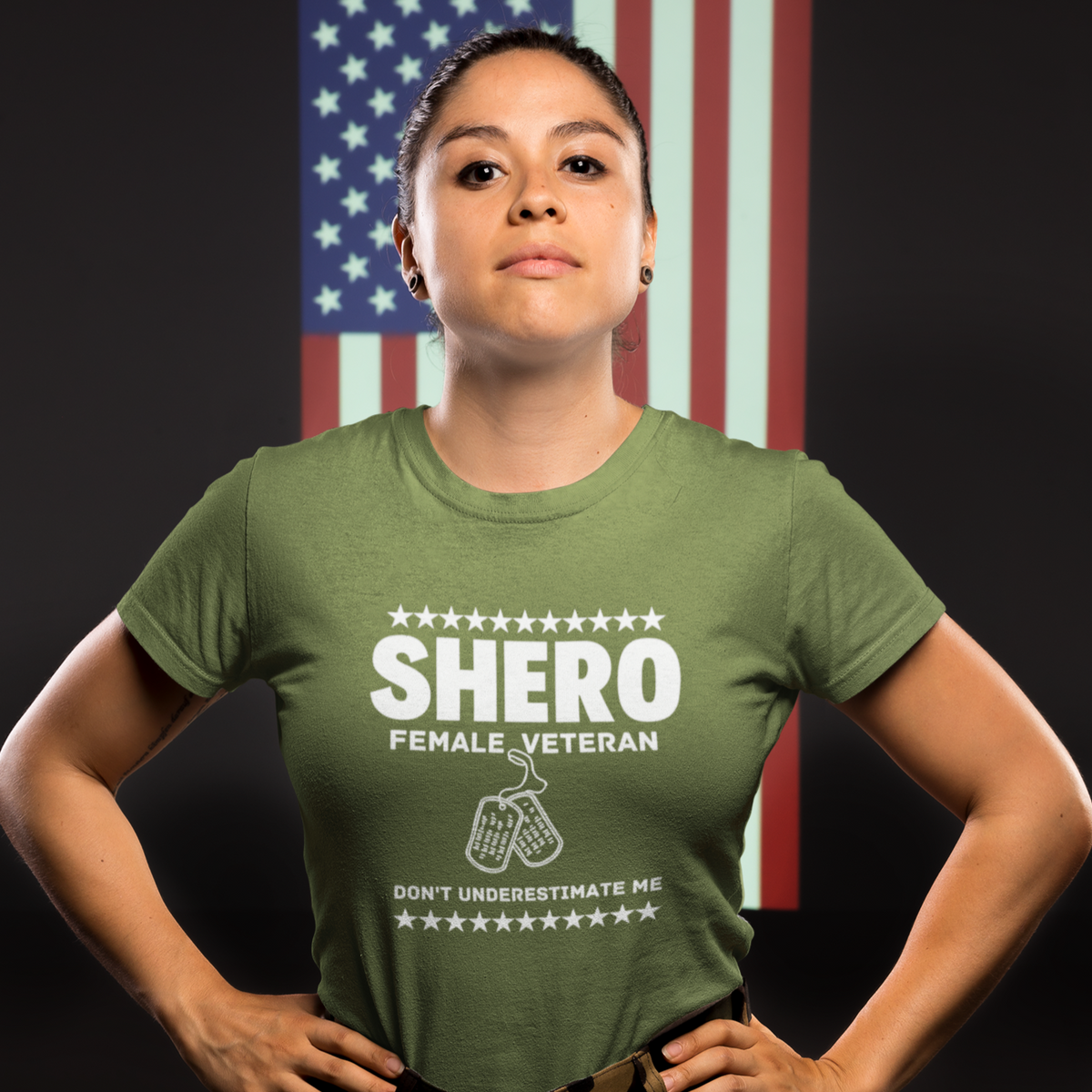 SHERO Female Veteran... Don't Me - Female –