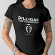 Load image into Gallery viewer, *DILLIGAF GOOD GIRL GONE BIKER motorcycle T-shirt - SensibleTees