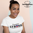 Load image into Gallery viewer, Teacher Strong with Haitian Flag Unisex T-shirt