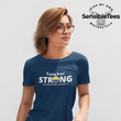 Load image into Gallery viewer, teacher strong with Colombian Flag Unisex T-Shirt