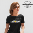 Load image into Gallery viewer, teacher strong with Colombian Flag Unisex T-Shirt