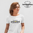 Load image into Gallery viewer, teacher strong with Colombian Flag Unisex T-Shirt