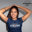 Load image into Gallery viewer, teacher strong with Cuban flag unisex t-shirt