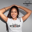 Load image into Gallery viewer, teacher strong with Cuban flag unisex t-shirt