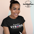 Load image into Gallery viewer, Teacher Strong with Haitian Flag Unisex T-shirt