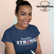 Load image into Gallery viewer, Teacher Strong with Haitian Flag Unisex T-shirt
