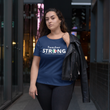 Load image into Gallery viewer, teacher strong with italian flag unisex t-shirt