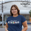 Load image into Gallery viewer, Teacher Strong with Mexican Flag Unisex T-Shirt