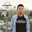 Load image into Gallery viewer, teacher strong with Thai Flag unisex t-shirt